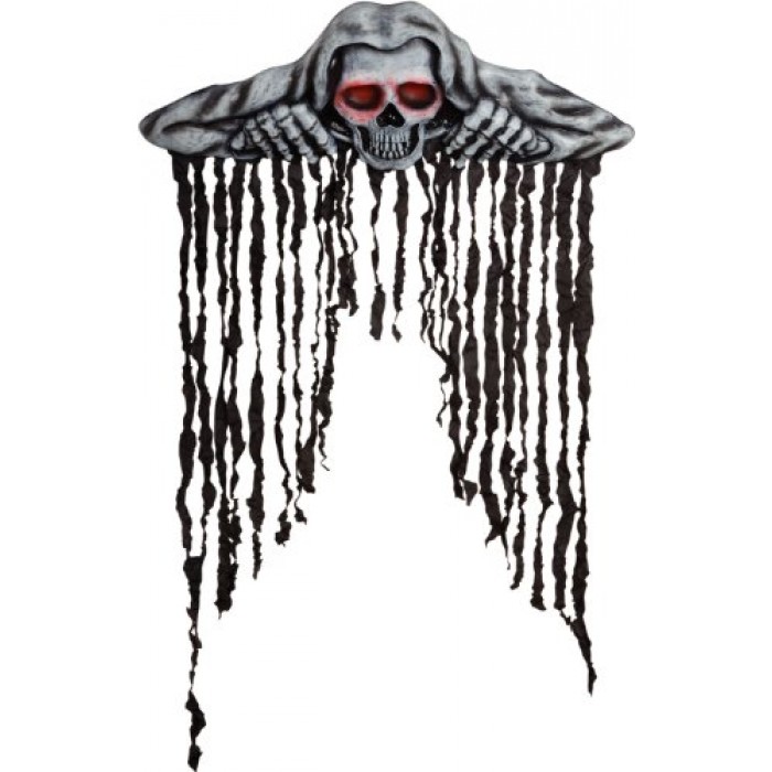 GeeksHive: DELUXE HALLOWEEN GRIM REAPER DOOR TOPPER HAUNTED HOUSE ...