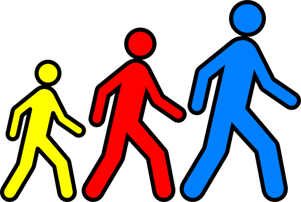 clipart pictures walking - photo #27