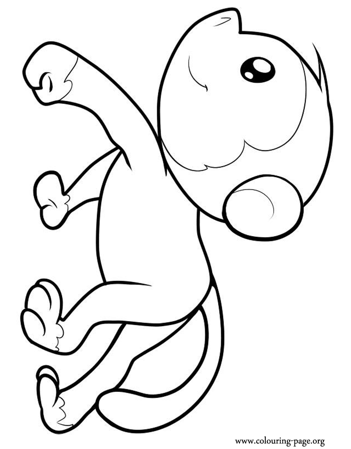 coloring-pages-of-baby-monkeys ...