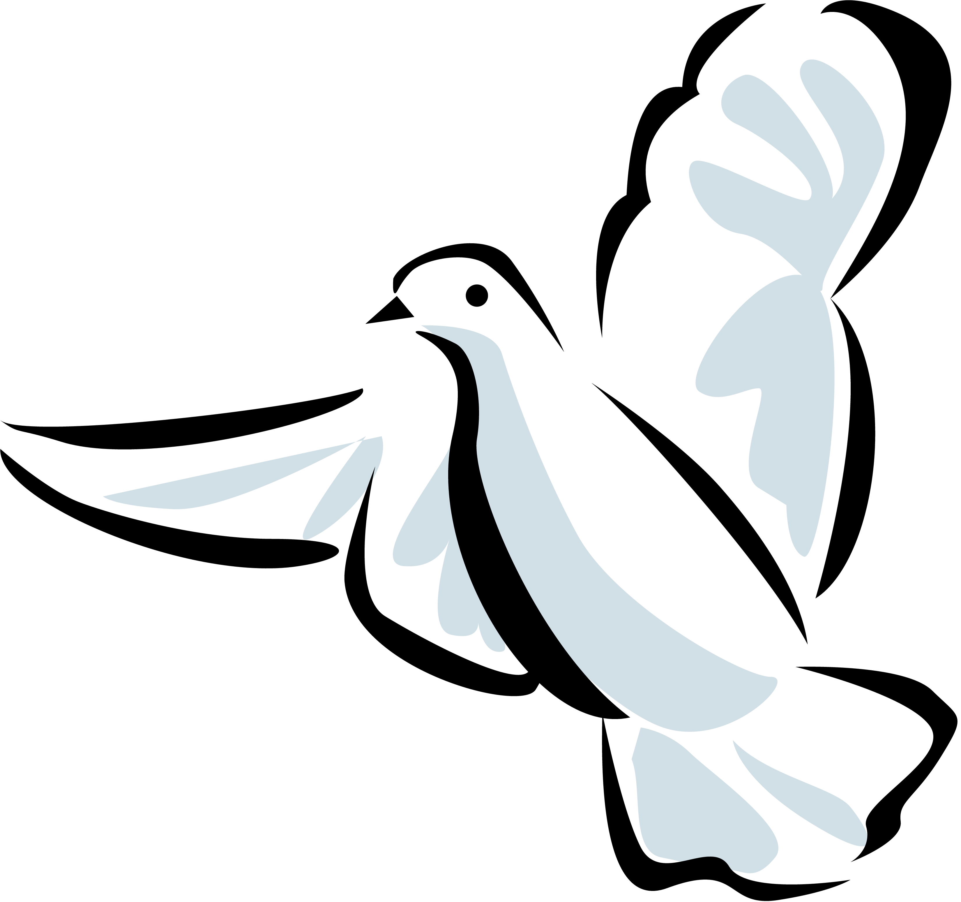 Holy Spirit Dove Clip Art - ClipArt Best