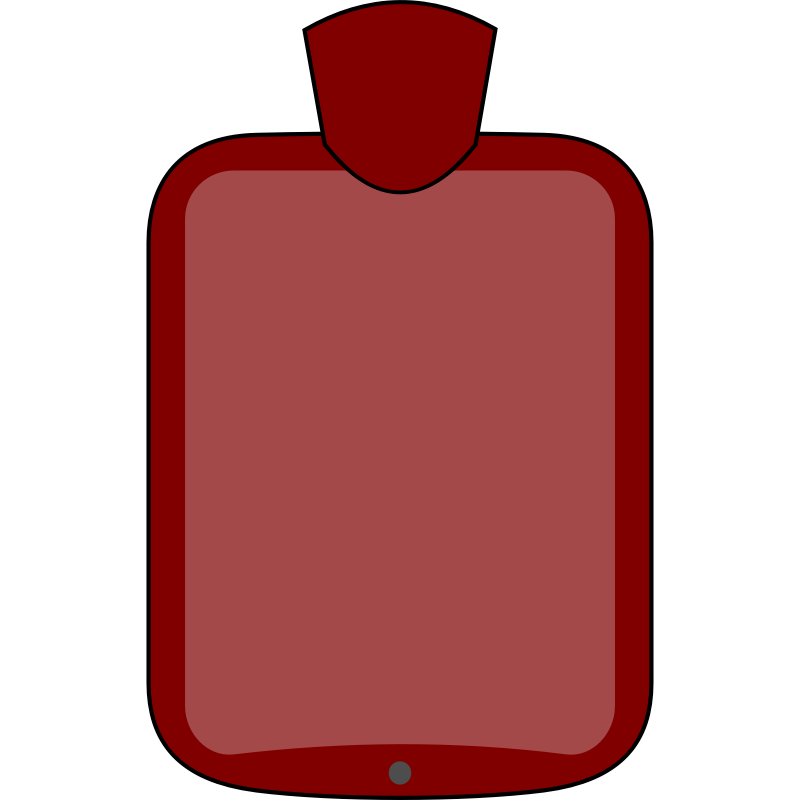 Clipart - Hot water bottle