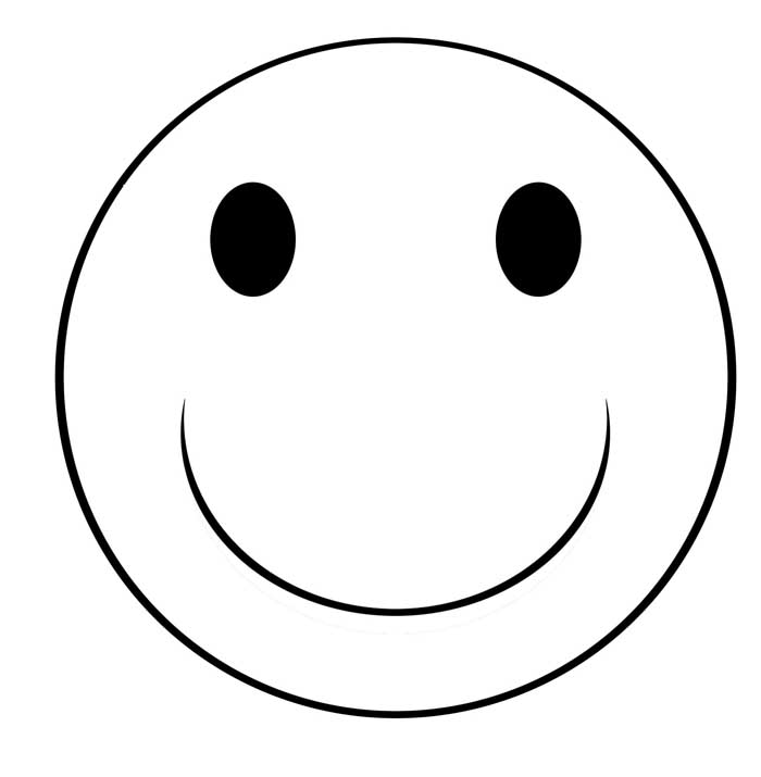 funny smiley face coloring pages | Coloring Pages For Kids