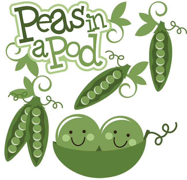 Peas In A Pod SVG scrapbook collection peas svg file friendship ...