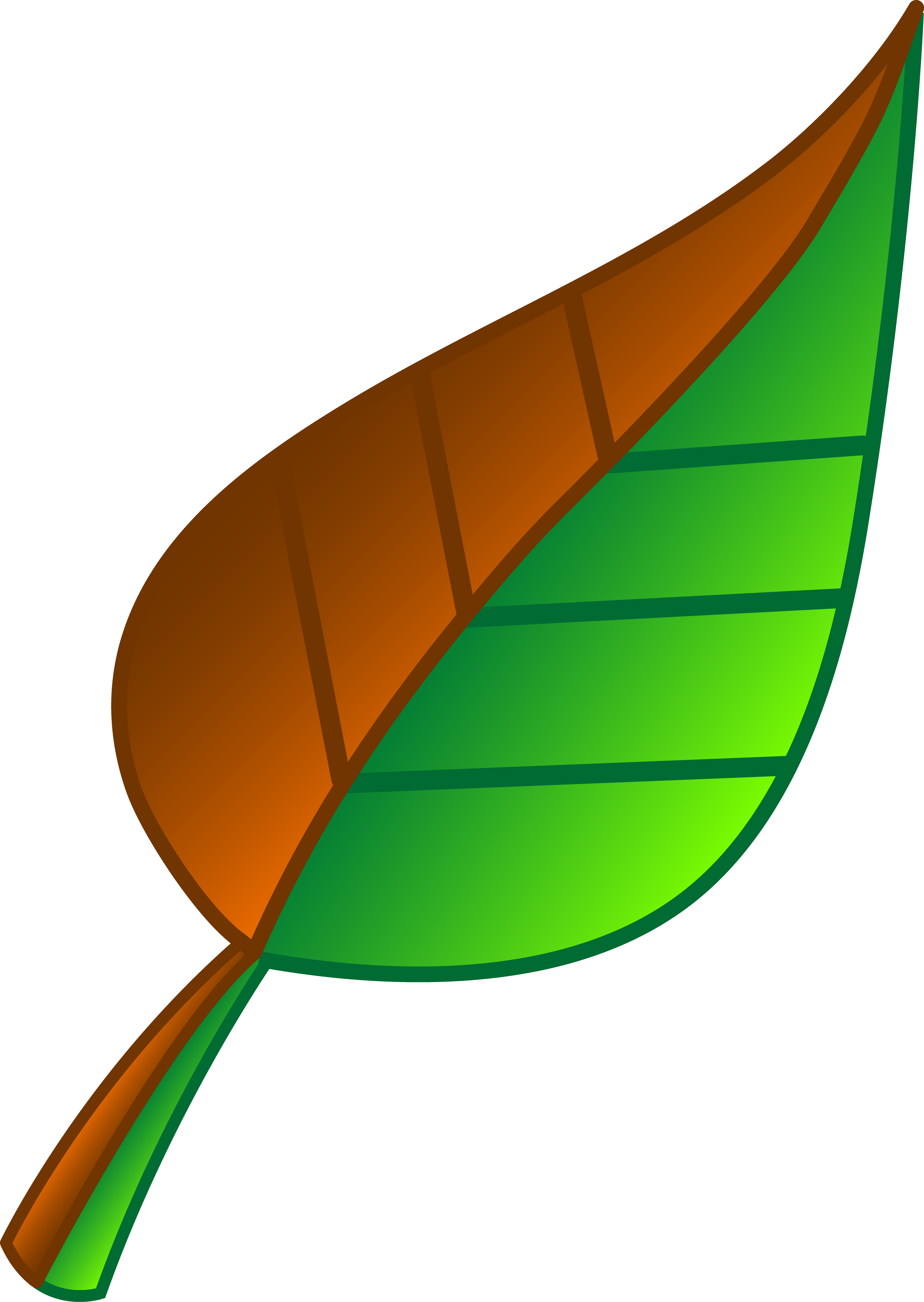 brown leaf clip art - photo #39