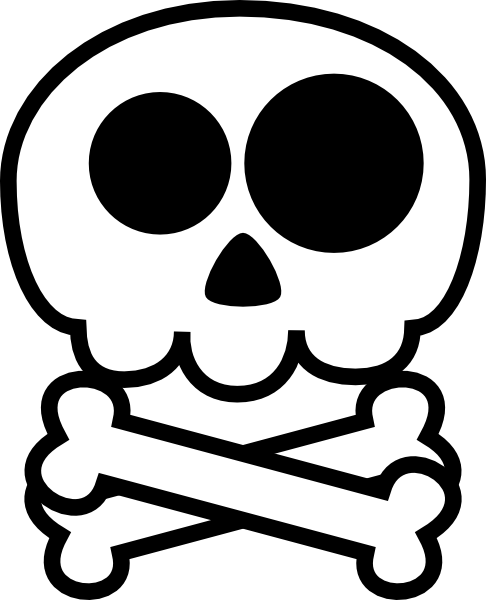 Skull clip art - vector clip art online, royalty free & public domain