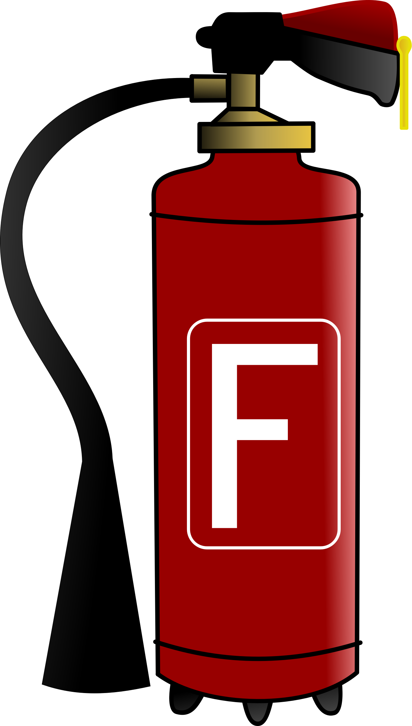 Clipart - fire extinguisher
