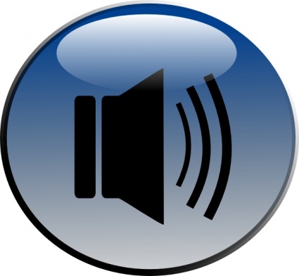 Audio Speaker Glossy Icon clip art - Download free Other vectors