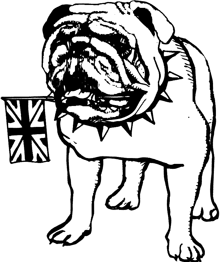 Dog Bone Coloring Pages