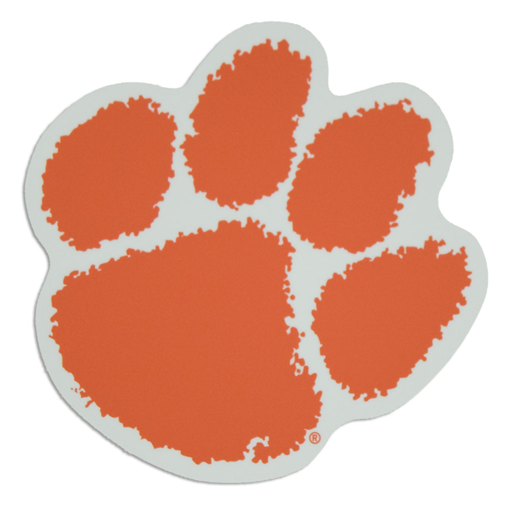 Clemson Tiger Paw Image Free - ClipArt Best