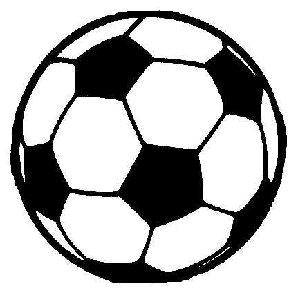 Soccer Clip Art Black And White | Clipart Panda - Free Clipart Images
