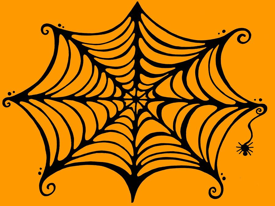 Spider's Web Drawing by Mandy Shupp - Spider's Web Fine Art Prints ...