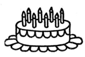 Pin Printable Birthday Stencil For Etching Free Cake Stencils Cake ...