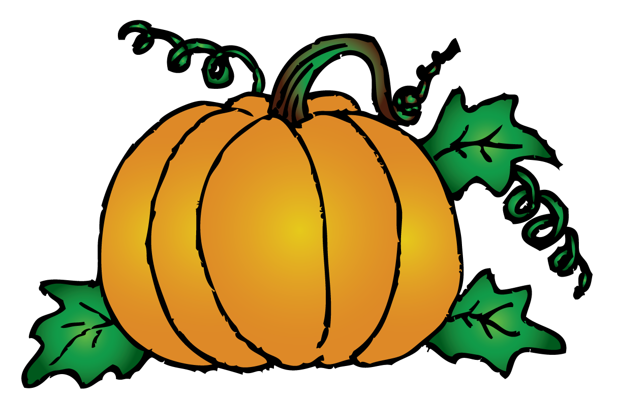 pumpkin vine boarder Colouring Pages (page 3)