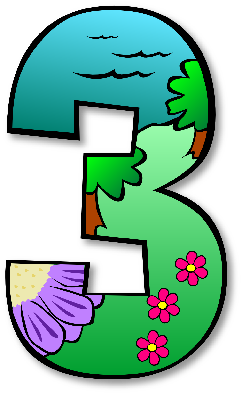 Images For > Number 2 Clipart