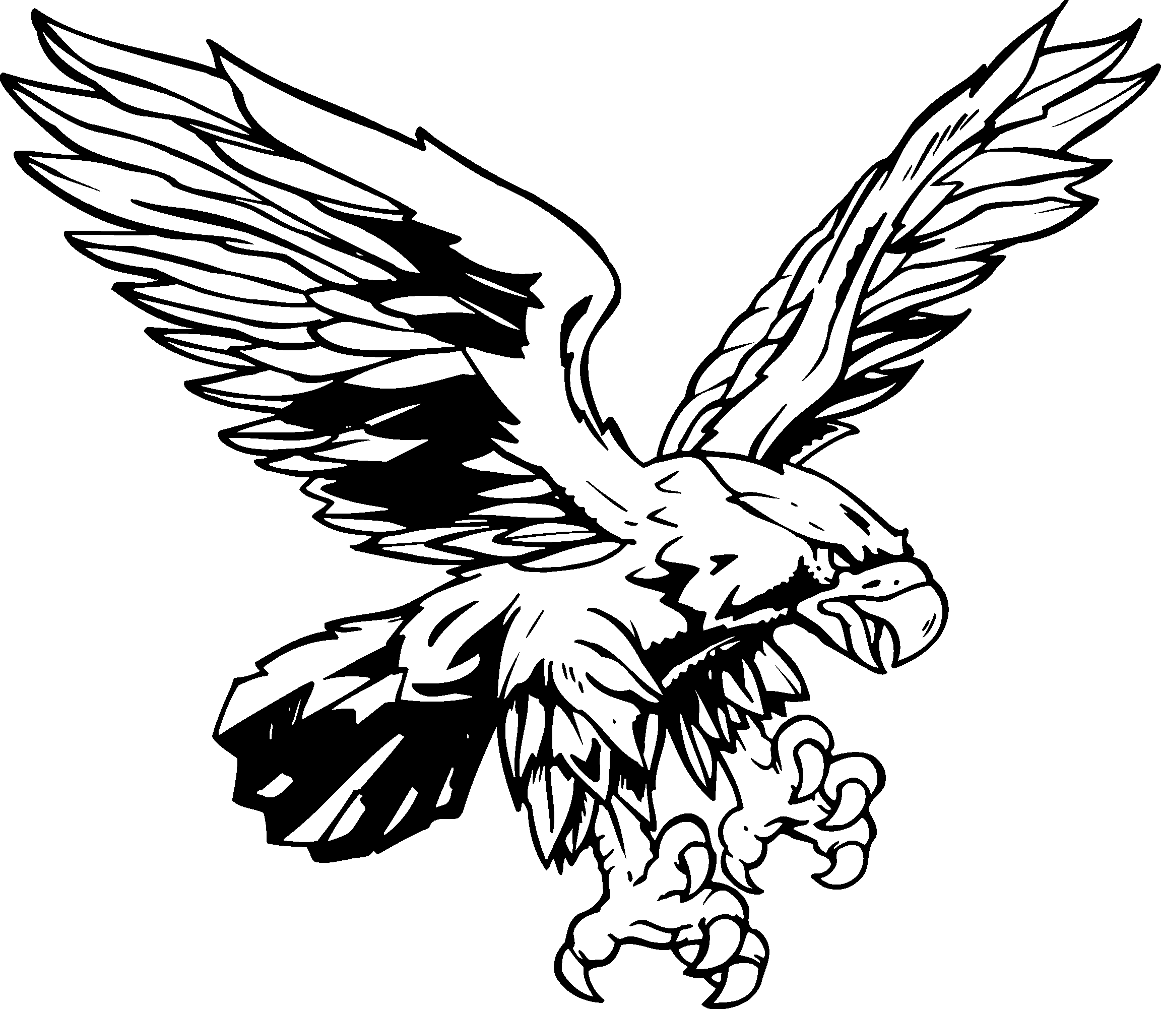Clipart Hawk Hawk mascot saint | Clipart Panda - Free Clipart Images