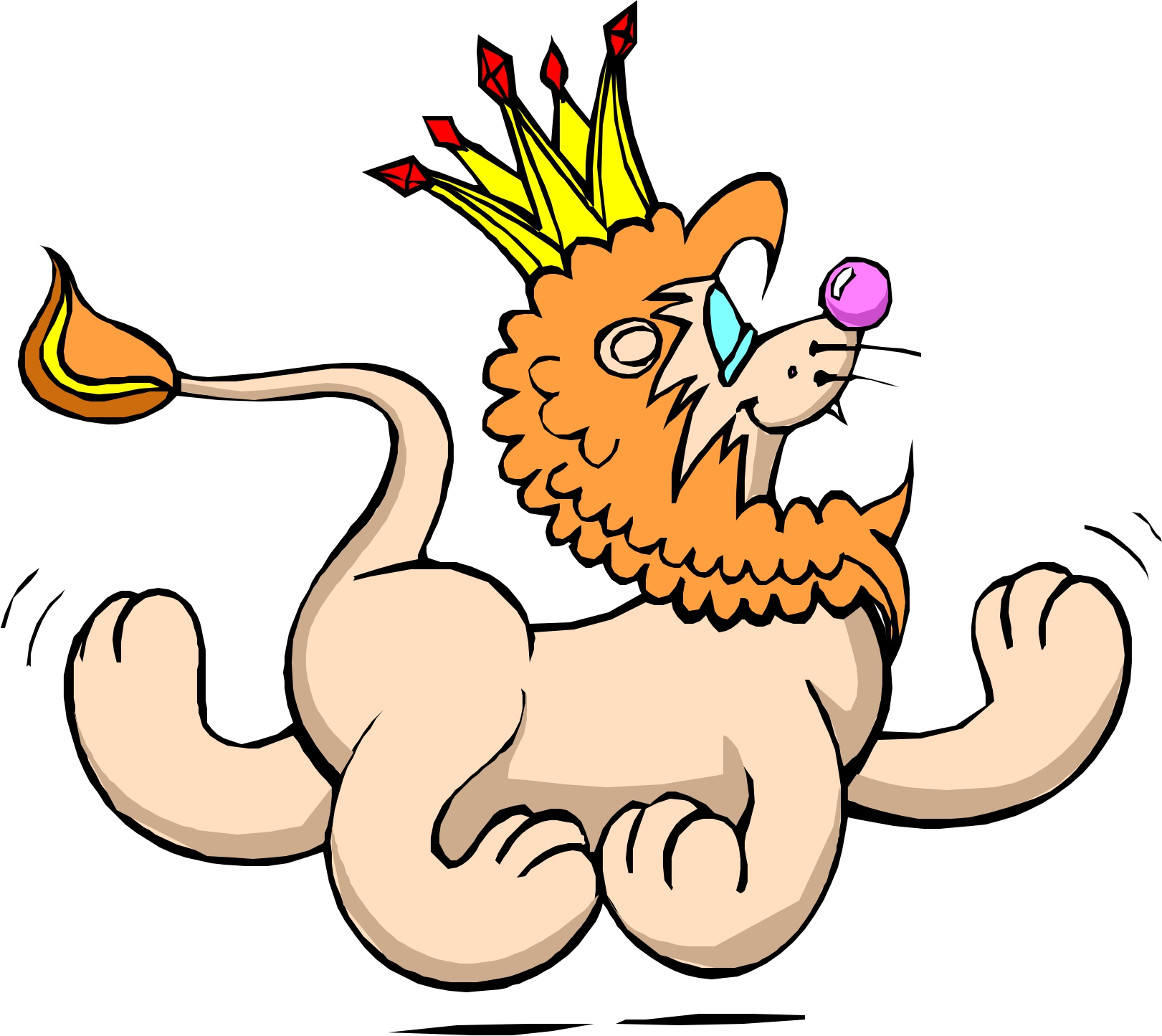 Picture Of A Cartoon Lion - ClipArt Best