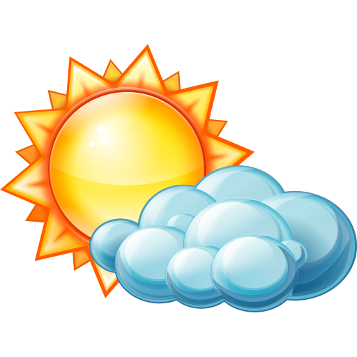 Partly cloudy day Icon | Large Weather Iconset | Aha-Soft Team