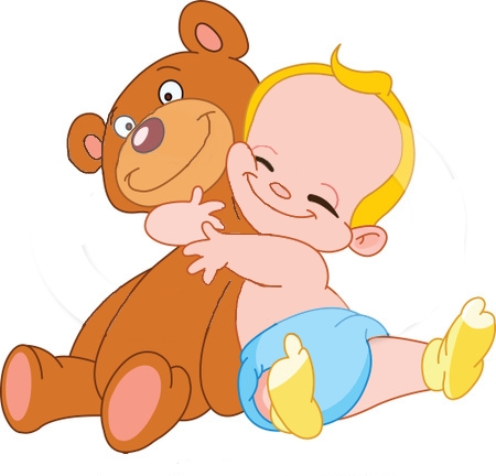 Baby Boy Teddy Bear Clip Art Images & Pictures - Becuo