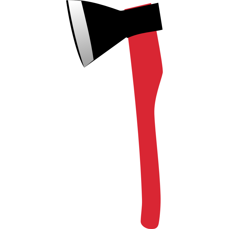 Clipart - Fire axe 2
