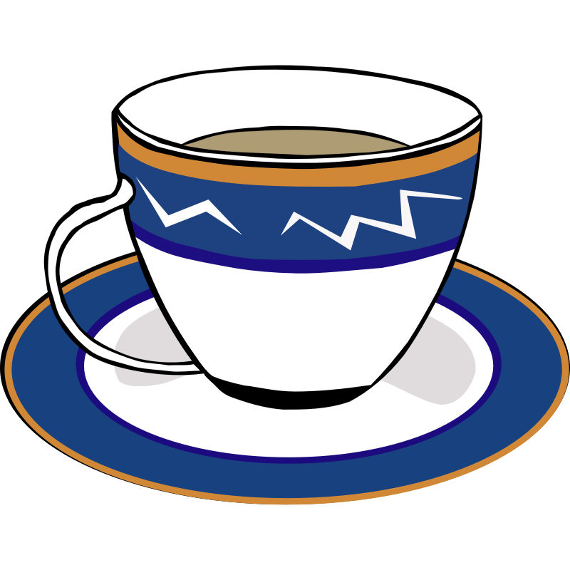 Clipart - Fast Food, Drinks, Tea, Cup