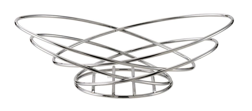 Chromed Metal Stainless Steel Wire Wide Bread Basket,China ...