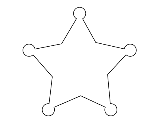 Printable Sheriff Star Template Cliparts.co