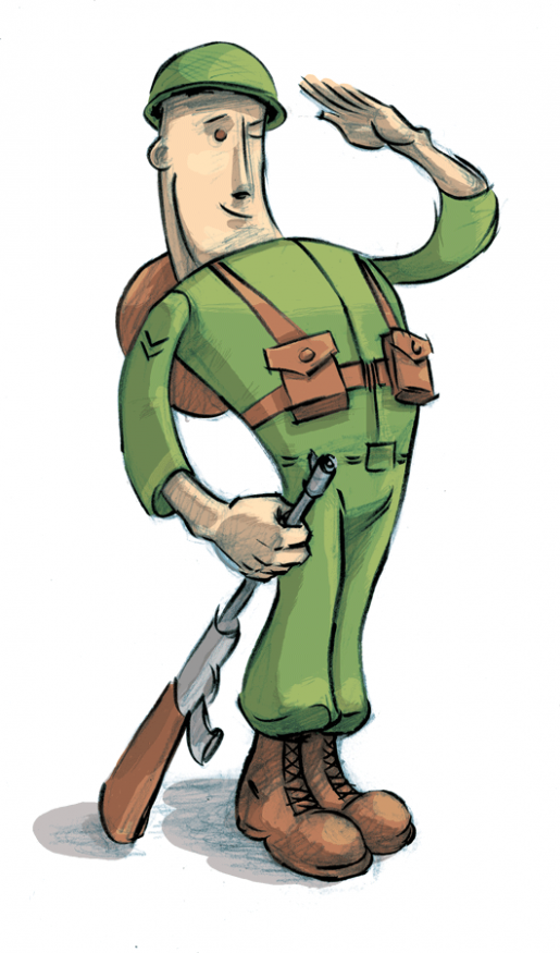 Soldier Cartoon - Cliparts.co