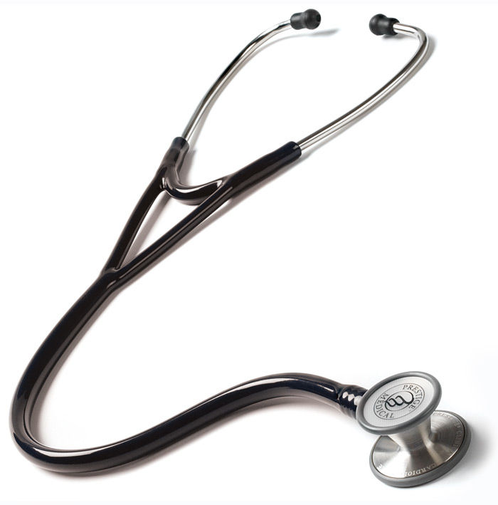 Dual-head stethoscope / cardiology / stainless steel - Clinical ...