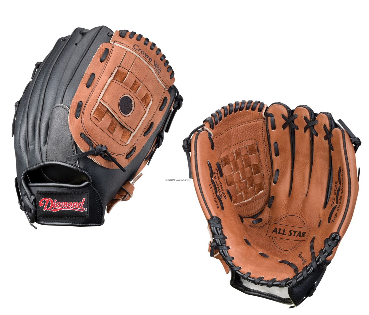 Diamond 11.5" Youth Baseball Glove For Right Handed Thrower,China ...