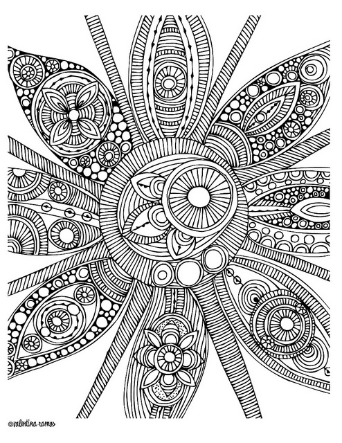 coloring pages - love valentina's art