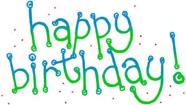 Happy birthday text art | Free Reference Images