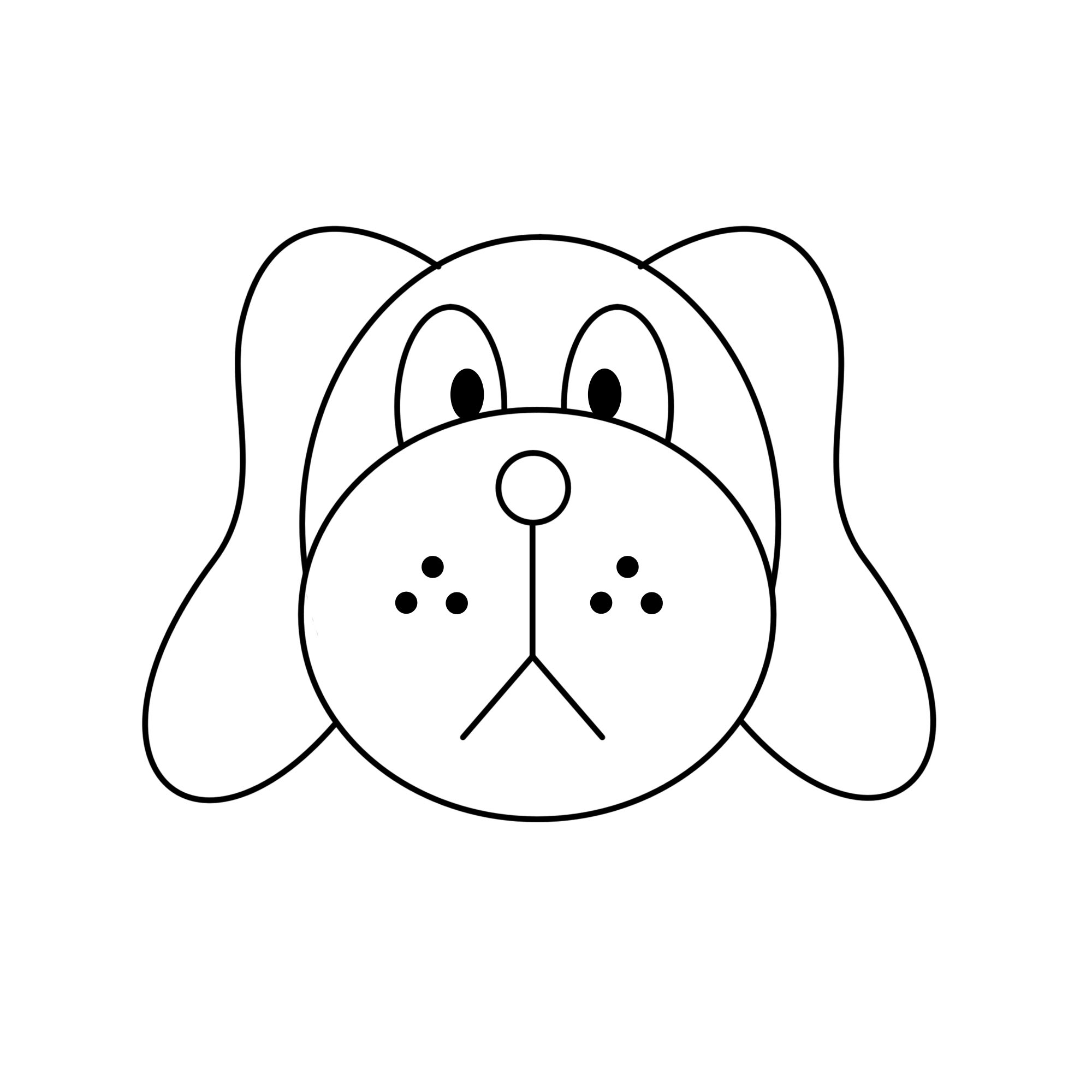 Images For Gt Simple Dog Drawing - Resimkoy