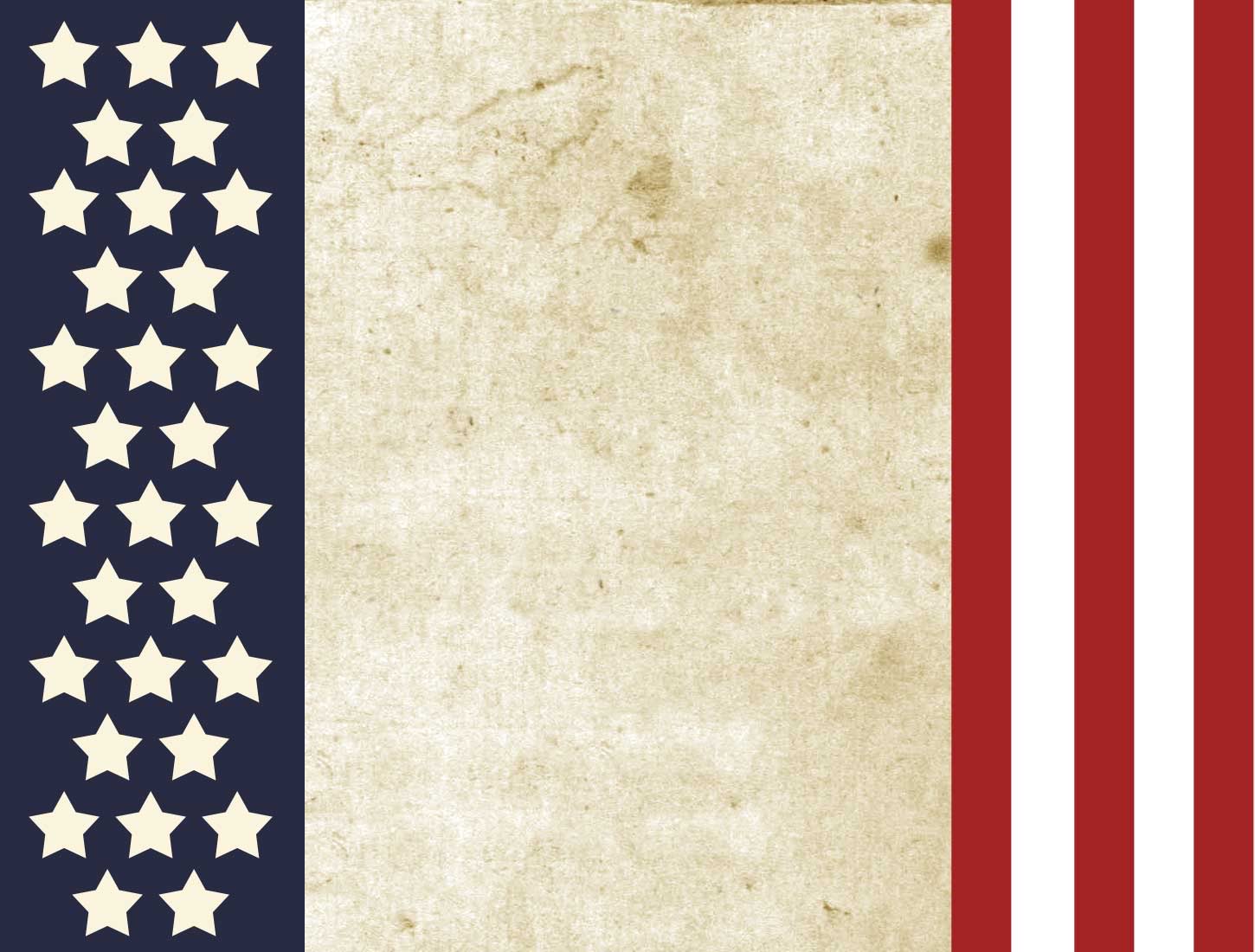 patriotic american flag Backgrounds for PowerPoint Templates