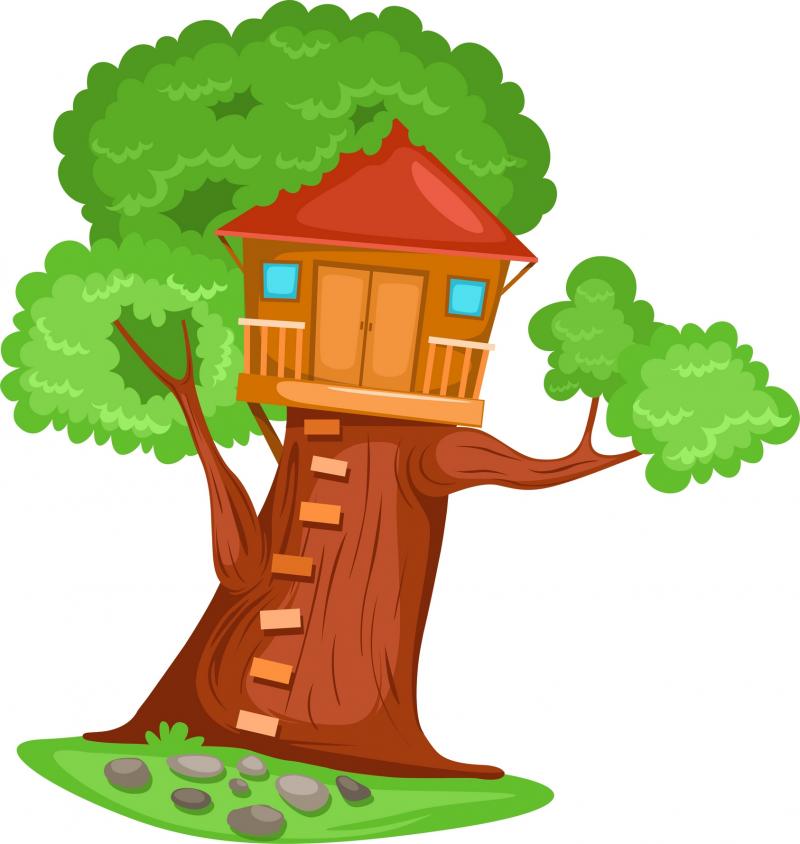 free tree house clipart - photo #6