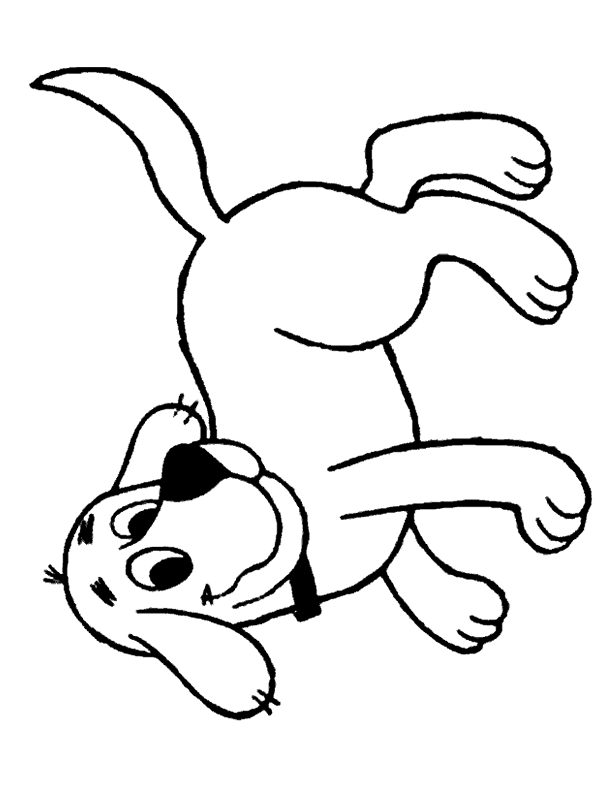 Coloring Page - Clifford coloring pages 1