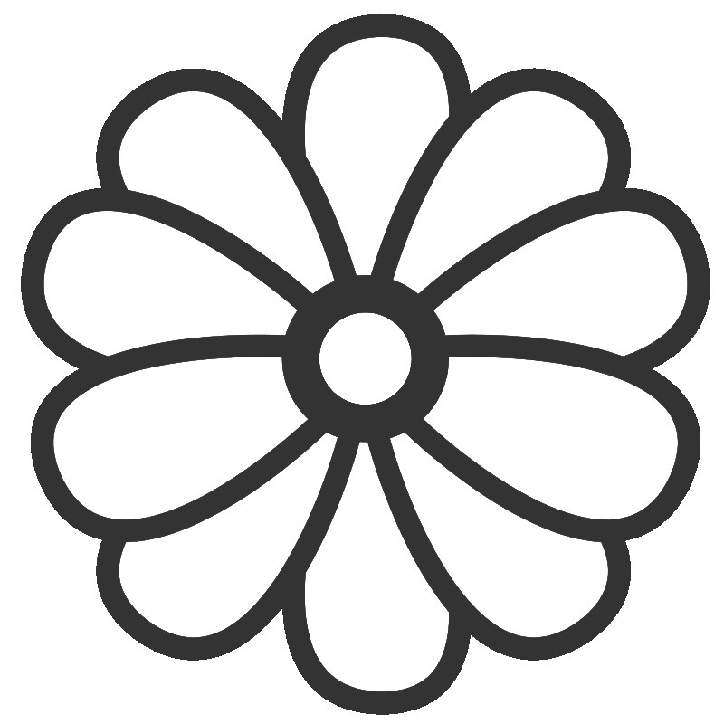 cartoon flower Colouring Pages