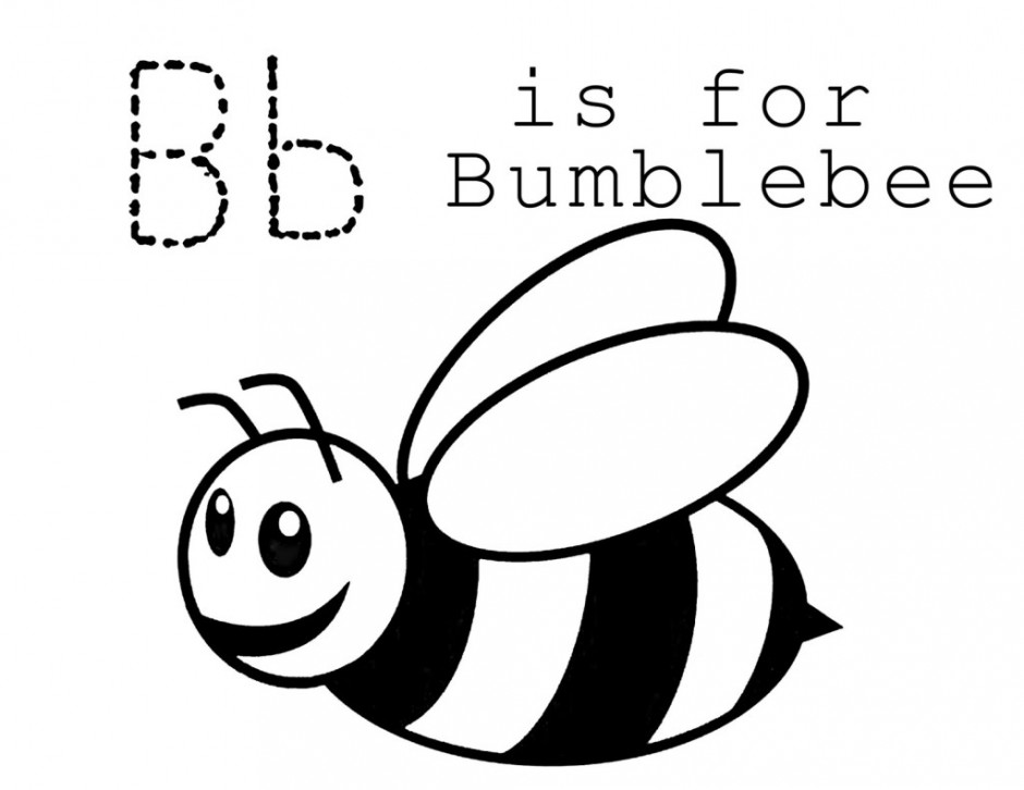 Bumble Bee Coloring Pages Cartoon Bumble Bee Coloring Pages 198323 ...