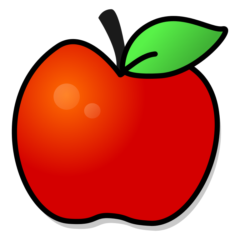 free printable apple clip art - photo #23