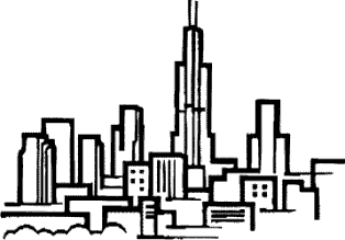 City Clipart Black And White - Gallery