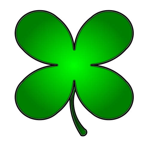 Free Four Leaf Clover Clip Art