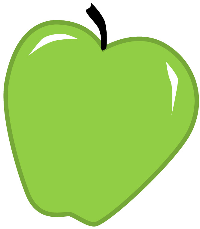 free clipart green apple - photo #38