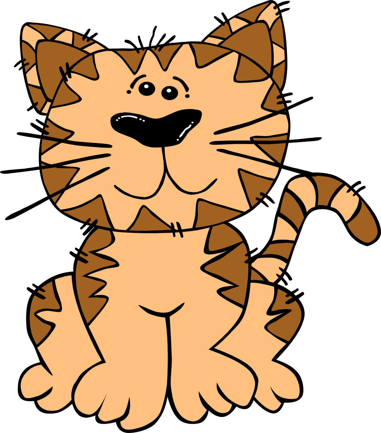 gerald g cartoon cat sitting SVG - ClipArt Best - ClipArt Best