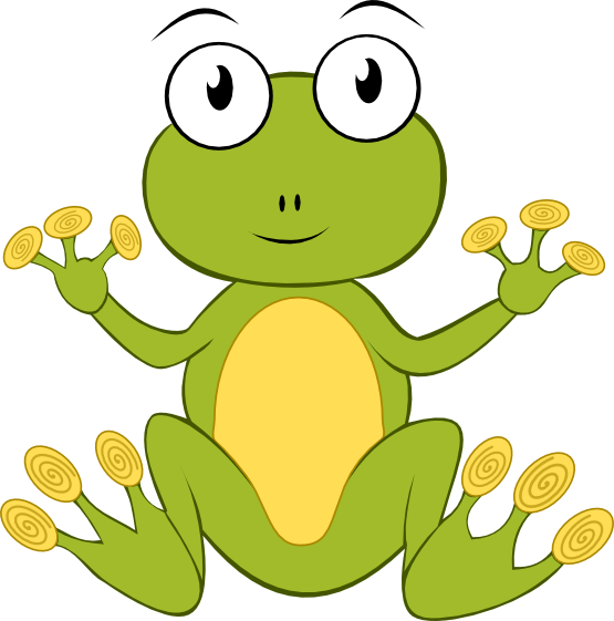 clipartist.net » Clip Art » froggy frog SVG