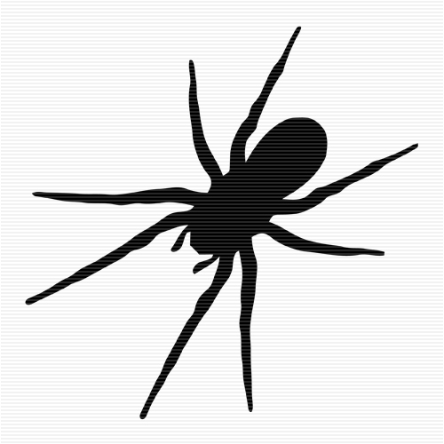 spider clip art free black and white - photo #23