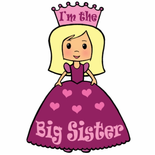 Cartoon Clip Art Cute Big Sister Princess Hearts iPhone 5 Cases ...
