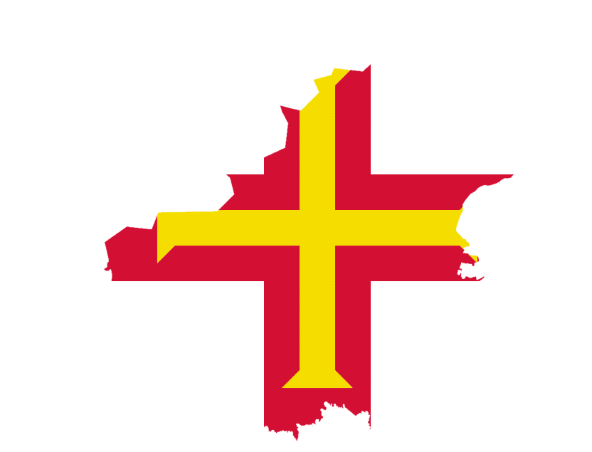 Guernsey Flag 071011» Vector Clip Art