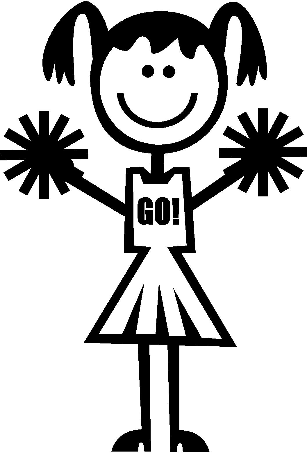 free clipart cheerleader images - photo #45