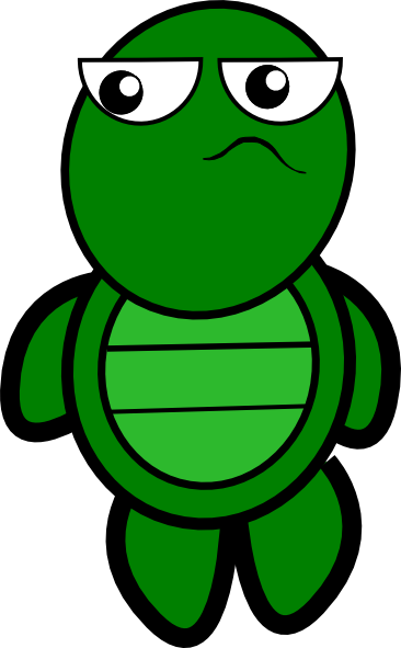funny turtle clipart - photo #37
