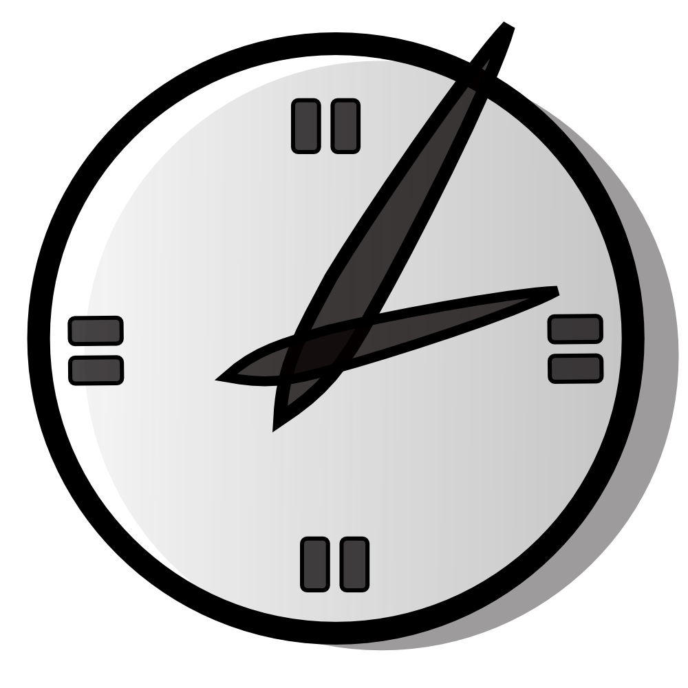 Images For > Blank Analog Clock Clip Art