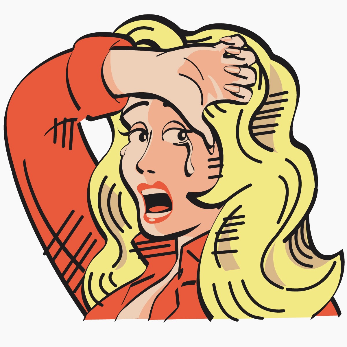 Images For > Fixing Hair Clipart